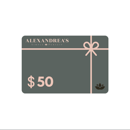 Alexandrea's Pursuit Gift Card